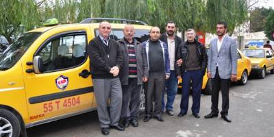 BAFRA’DA TAKSİLERDE TAKSİMETRE DÖNEMİ