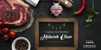 Kıcırıoğlu Et Hayırlı Bayramlar Diler