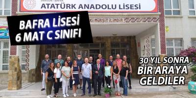 Lise Arkadaşları 30 Yıl Sonra Buluştu