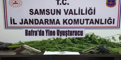 Bafra'da Yine Uyuşturucu