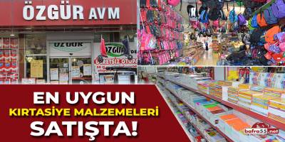 Özgür AVM'de Okul Heyecanı Başladı!