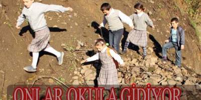 Bu Çocuklar Okula Gitmeye Çalışıyor