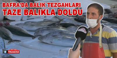 Tezgahlar Balıkla Doldu