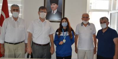 Kaymakam Türkiye birincisini ağırladı