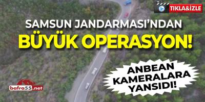 Samsun Jandarması'ndan Büyük Operasyon!