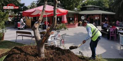 Sakatlar Derneği Bahçesine Çevre Düzenlemesi