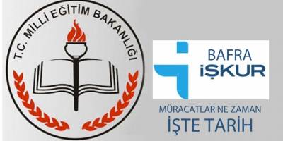 Bafra’da İŞ-KUR müracaatları 17-21 Eylül’de başlıyor