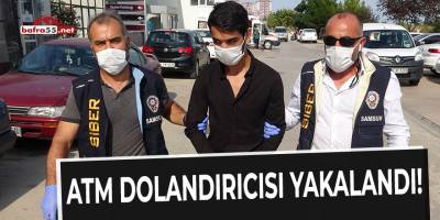 ATM dolandırıcısı yakalandı!