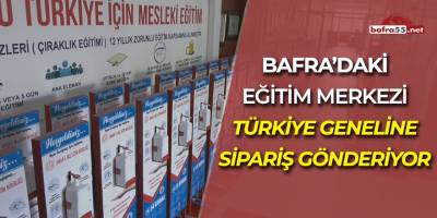 İsmail Ahıskalı Mesleki Eğitim Merkezi  ‘temassız’ el dezenfektan standı üretiyor