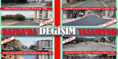 Bafra'da Değişim Yaşanıyor