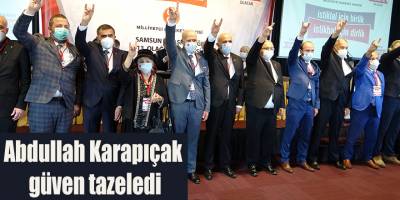 Abdullah Karapıçak güven tazeledi