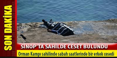 Sinop sahilinde ceset bulundu