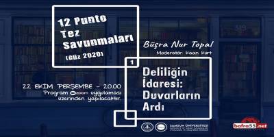 DÜSAM “12 Punto Tez Savunmaları” başlıyor