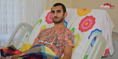 İki çocuk babası felçli genç yardım bekliyor