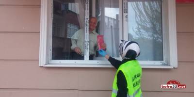 İlkadım'dan yaşlılar ve hastalara vefa