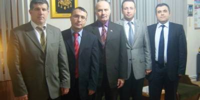 Bafra Ülkü Ocaklarından Halk Eğitim Müdürlüğüne Ziyaret