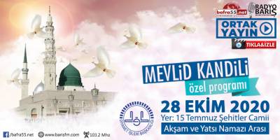 Mevlid Kandili Özel Programı canlı yayın