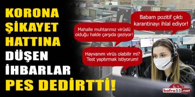 Korona şikayet hattına düşen ihbarlar pes dedirtti!