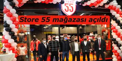 Samsunspor'un Store 55 mağazası açıldı