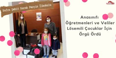 Bafra'da Lösemili Çocuklar Unutulmadı!