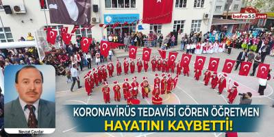 Koronavirüs tedavisi gören öğretmen hayatını kaybetti