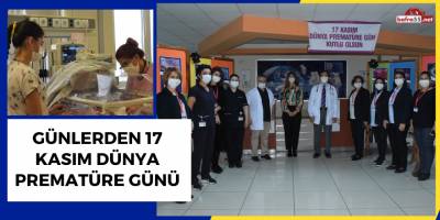 OMÜ’de Günlerden 17 Kasım Dünya Prematüre Günü