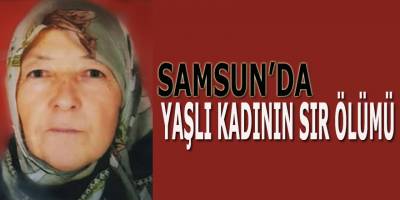 Yaşlı kadın iple asılı halde ölü bulundu