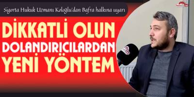 Bafra'da yüzlerce kişi  bu şekilde dolandırıldı