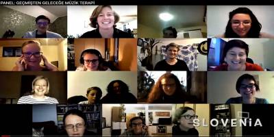 “Geçmişten Geleceğe Müzik Terapi” online paneli OMÜ'de düzenlendi