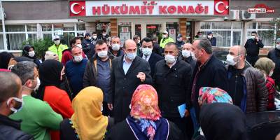 Samsun’da minibüsçü gerginliği