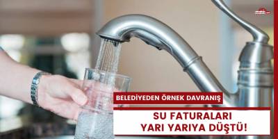 Virüs var diye faturaları yarıya indirdi