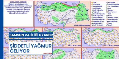Samsun Valiliği uyardı!