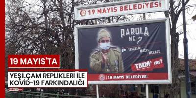 19 Mayıs'ta Yeşilçam replikleri ile Kovid-19 farkındalığı