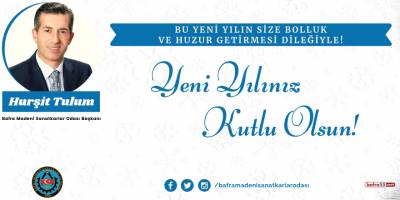 Hurşit Tulum'dan yeni yıl mesajı