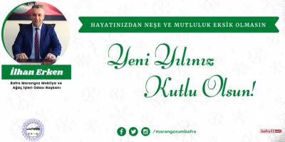 İlhan Erken'den yeni yıl mesajı