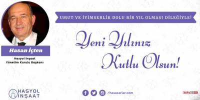 Hasan İçten'den yeni yıl mesajı