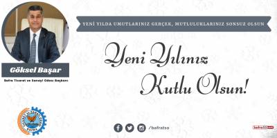 Göksel Başar'dan yeni yıl mesajı