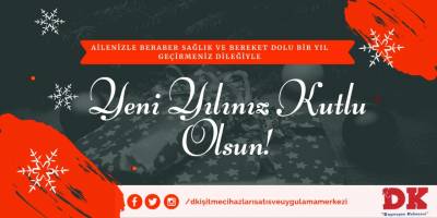 DK İşitme Cihazları'ndan yeni yıl mesajı