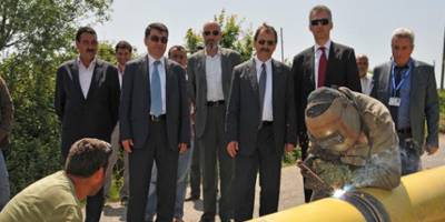 2012 EKİM'DE DOĞALGAZ BAFRA'DA