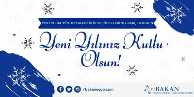 Bakan OSGB ‘den yeni yıl mesajı