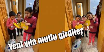 Sinop'ta Suriyeli aile yeni yıla mutlu girdi