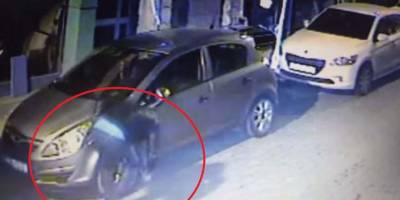 Bafra'da Lastikleri kesen 4 kişi yakalandı