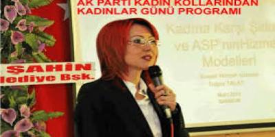 Ak parti kadın kolları kadınlar günü programı