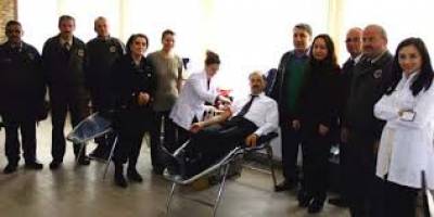 BAFRA ORMAN İŞLETMESİ’NDEN KAN BAĞIŞI