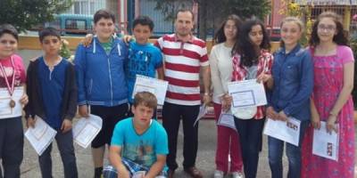 Bafra Koleji'nde karne coşkusu