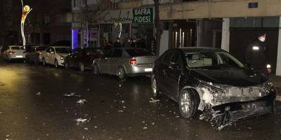 BAFRA GENÇLİK CADDESİNDE KAZA
