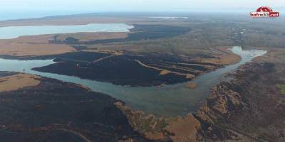 Simenit Gölü’ndeki sazlık alanda çıkan yangın söndü