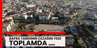 Bafra’da Yasağa Uymayan 135 kişiye toplam 236 bin 869 lira ceza kesildi