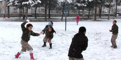 Samsun'da kar yağışı
