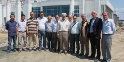 BAFRA BÖLGE HASTANESİ İNŞAATI YÜKSELMEYE DEVAM EDİYOR